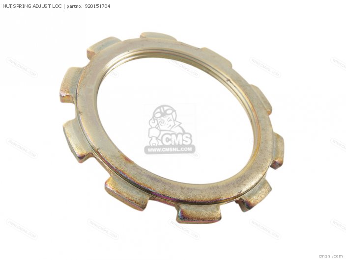 Kawasaki NUT,SPRING ADJUST LOC 920151704