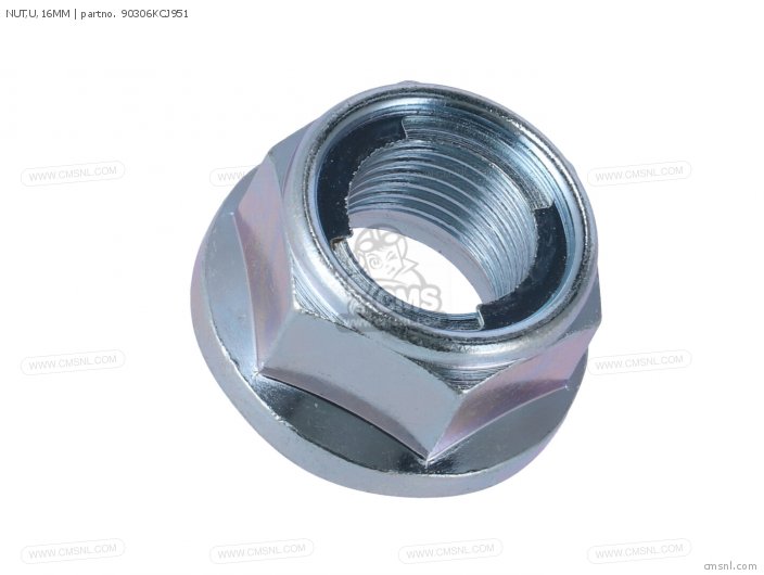 Honda NUT,U,16MM 90306KCJ951