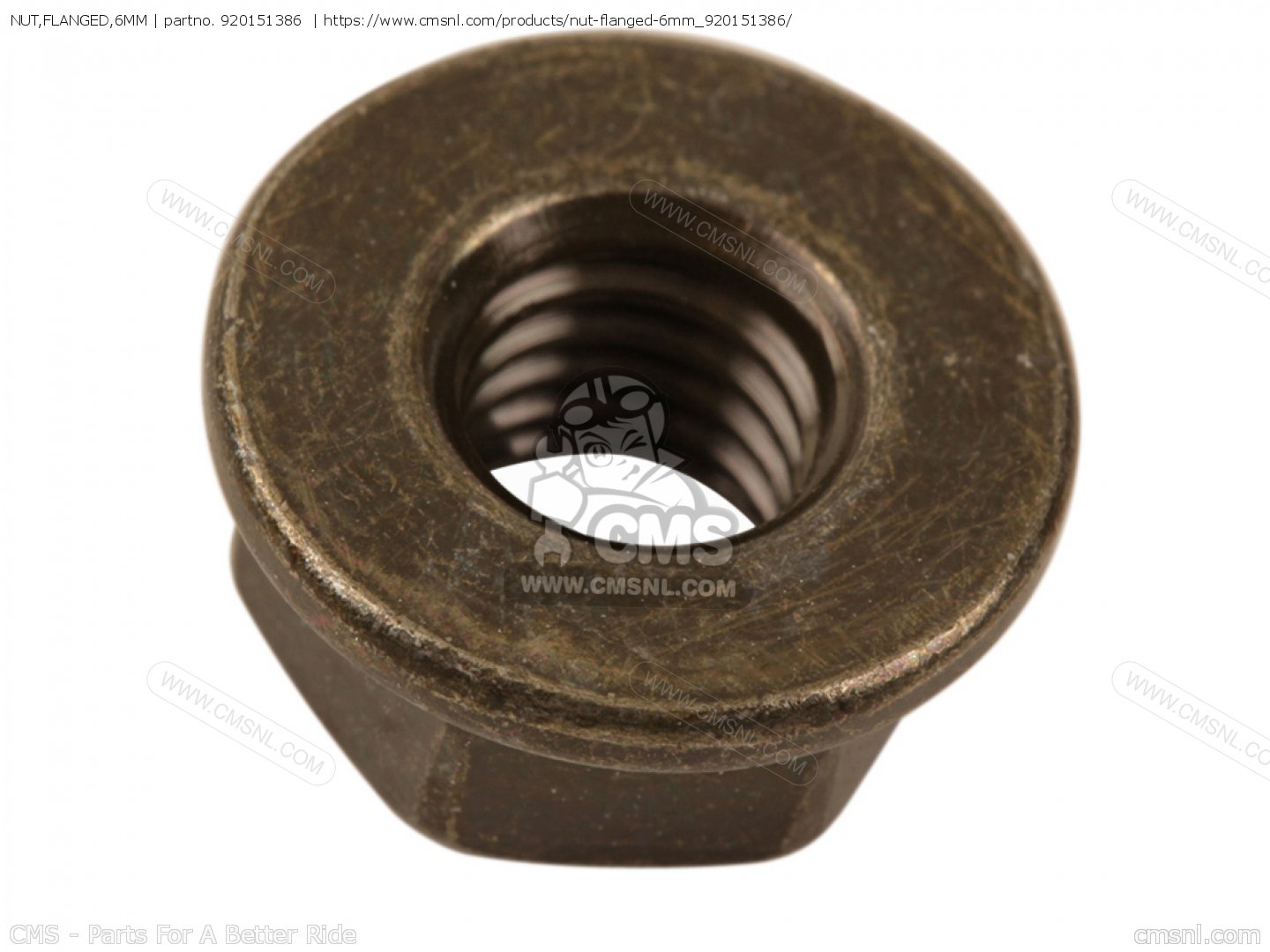 NUT,6MMをKawasakiに - CMSNLで注文
