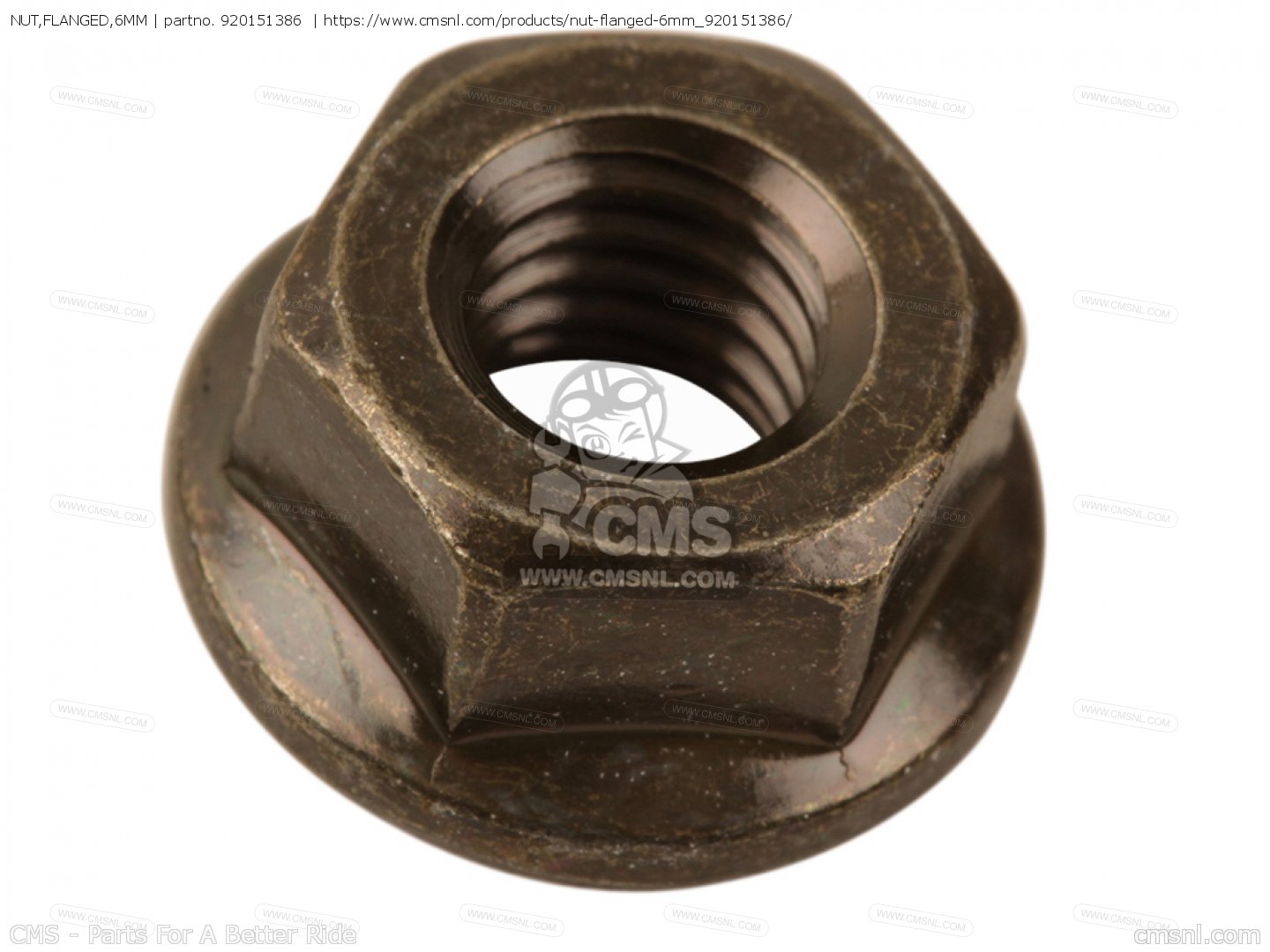 NUT,6MMをKawasakiに - CMSNLで注文
