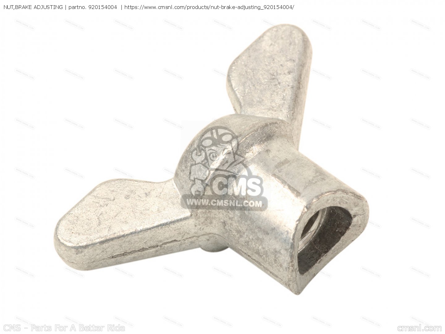 NUT,BRAKE ADJUSTING for KX80E3 1985 UNITED KINGDOM AL order at CMSNL