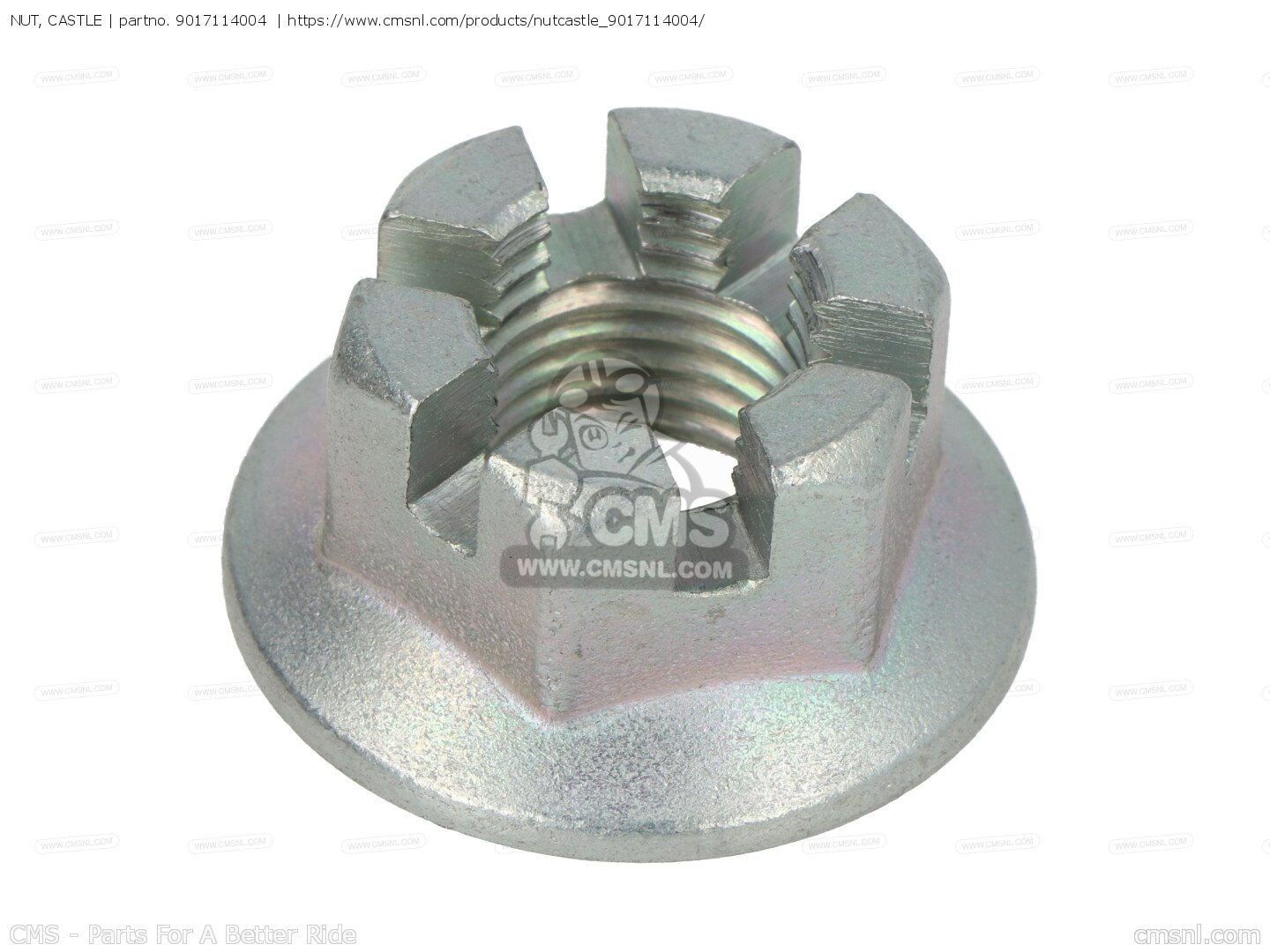 9017114004 Nut, Castle Yamaha buy the 9017114004 at CMSNL