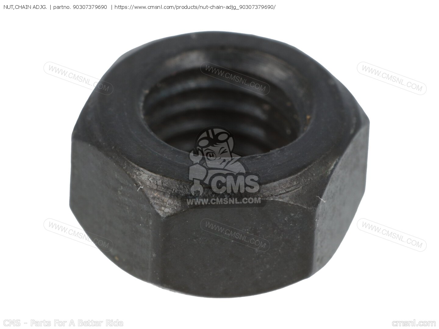 Nut Chain 90307379690: NUT,CHAIN ADJG. Honda - buy the 90307-379-690 at CMSNL