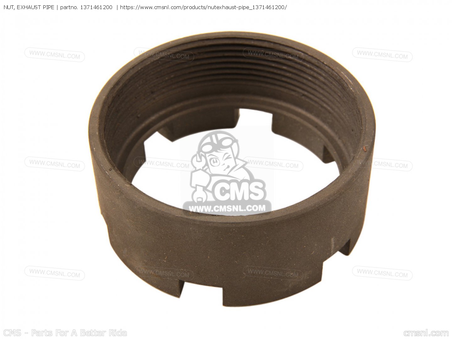 1371461200 Nut, Exhaust Pipe Yamaha buy the 1371461200 at CMSNL