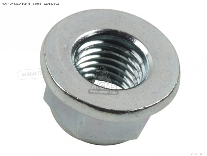 Nut, Flanged, 10mm photo