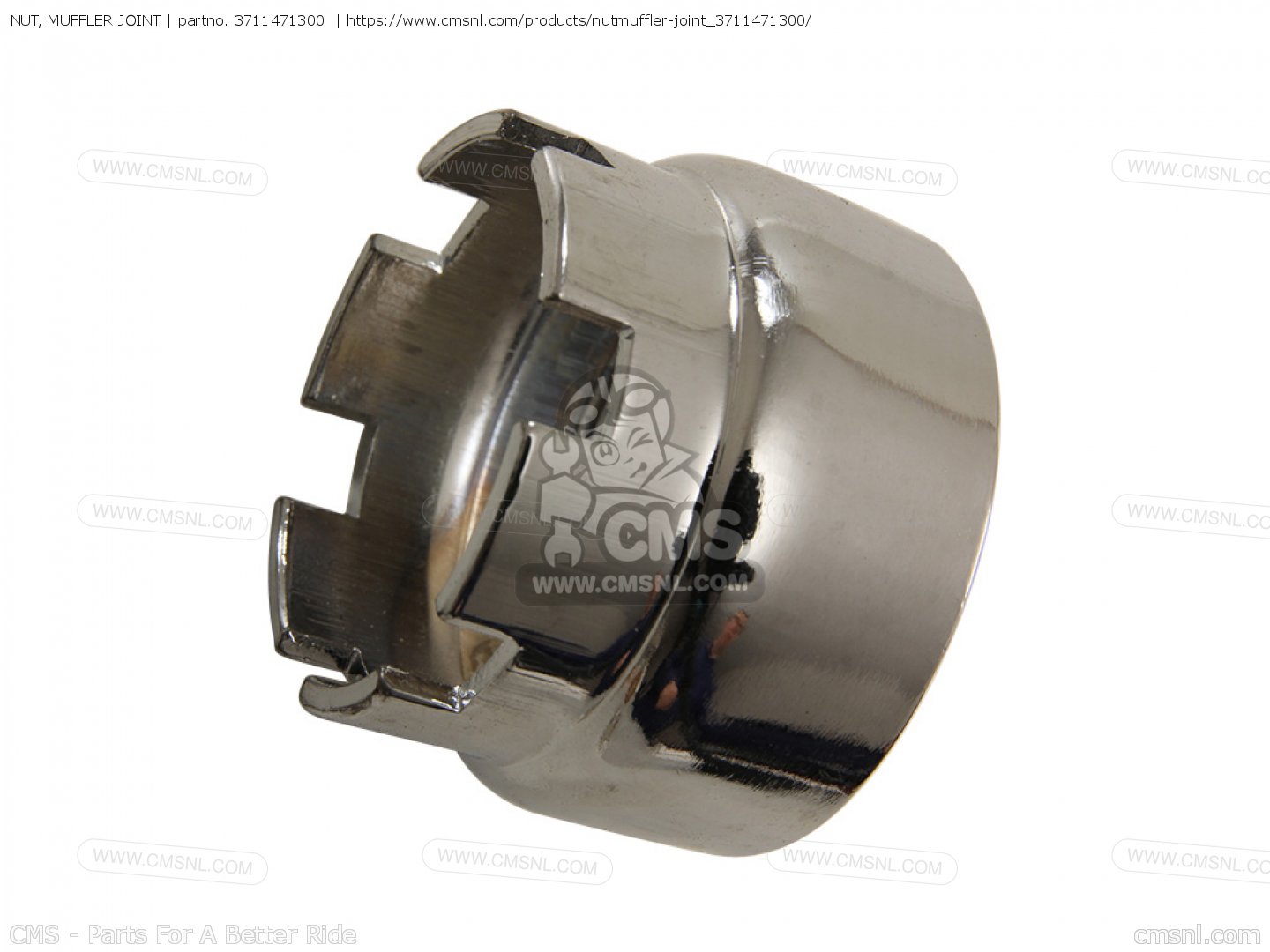 3711471300 Nut, Muffler Joint Yamaha buy the 3711471300 at CMSNL