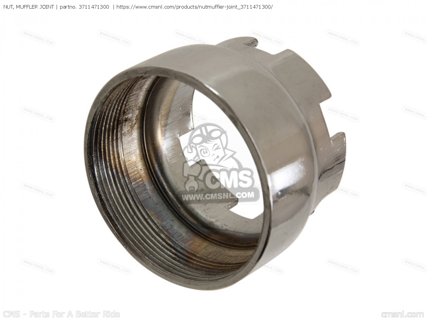 3711471300 Nut, Muffler Joint Yamaha buy the 3711471300 at CMSNL