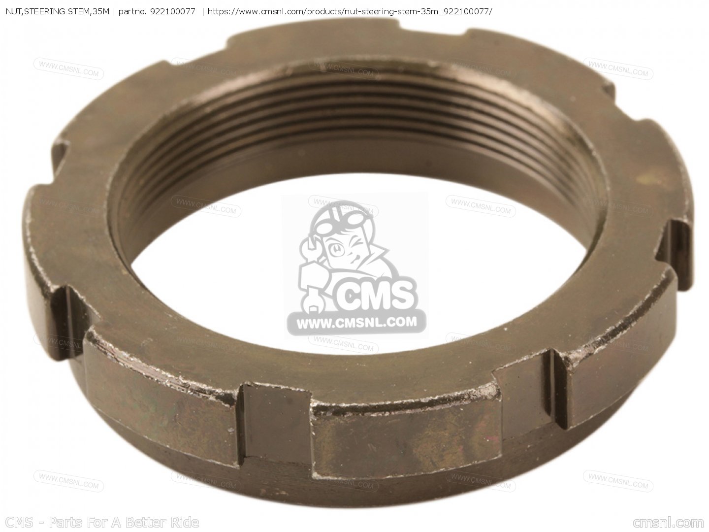 お客ページ1 922100280：NUT,CASTLE,24MM Kawasaki - CMSNLで92210-0280を