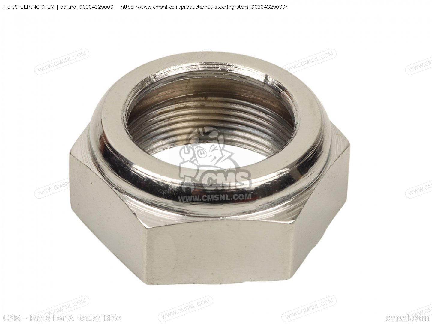 NUT,STEERING STEM for XL250 U.S.A order at CMSNL