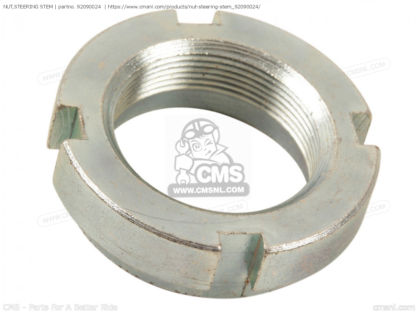 92090024 Nut,steering Stem Kawasaki buy the 92090024 at CMSNL