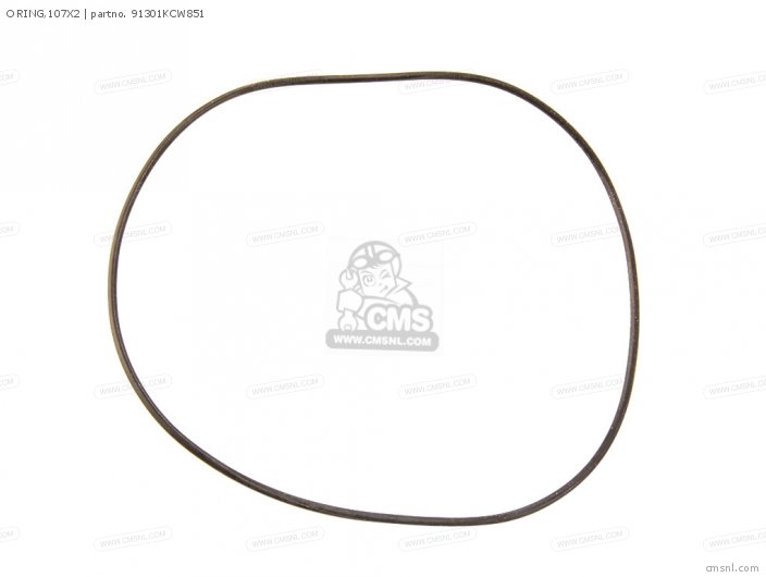Honda O RING,107X2 91301KCW851 Honda O RING,107X2 91301KCW851