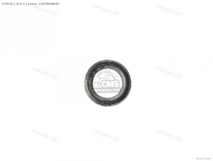 4.3X1.3 O-RING ID=4.3mm THICKNESS=1.3mm REPLACES HONDA 16075-GHB-640 OR4.3X1.3