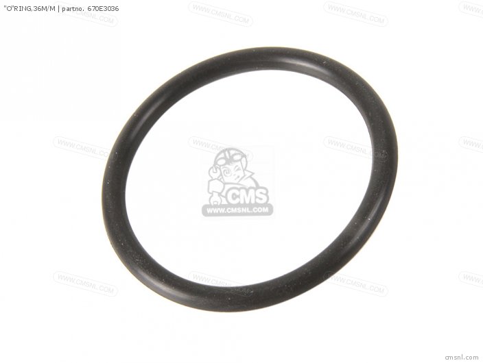 Kawasaki O RING,36MM 670E3036