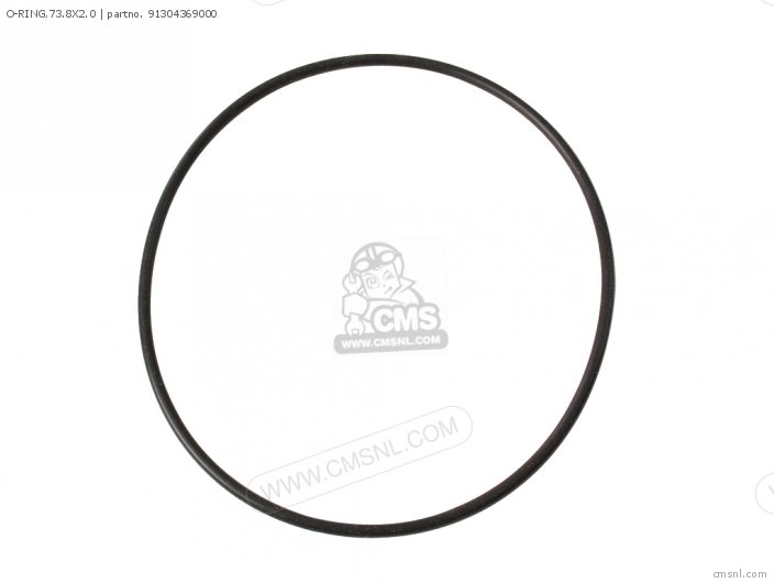 Honda O-RING,73.8X2.0 91304369000 Honda O-RING,73.8X2.0 91304369000
