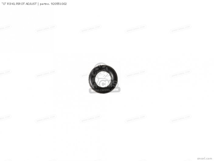 Kawasaki "O" RING,PILOT ADJUST 920551002