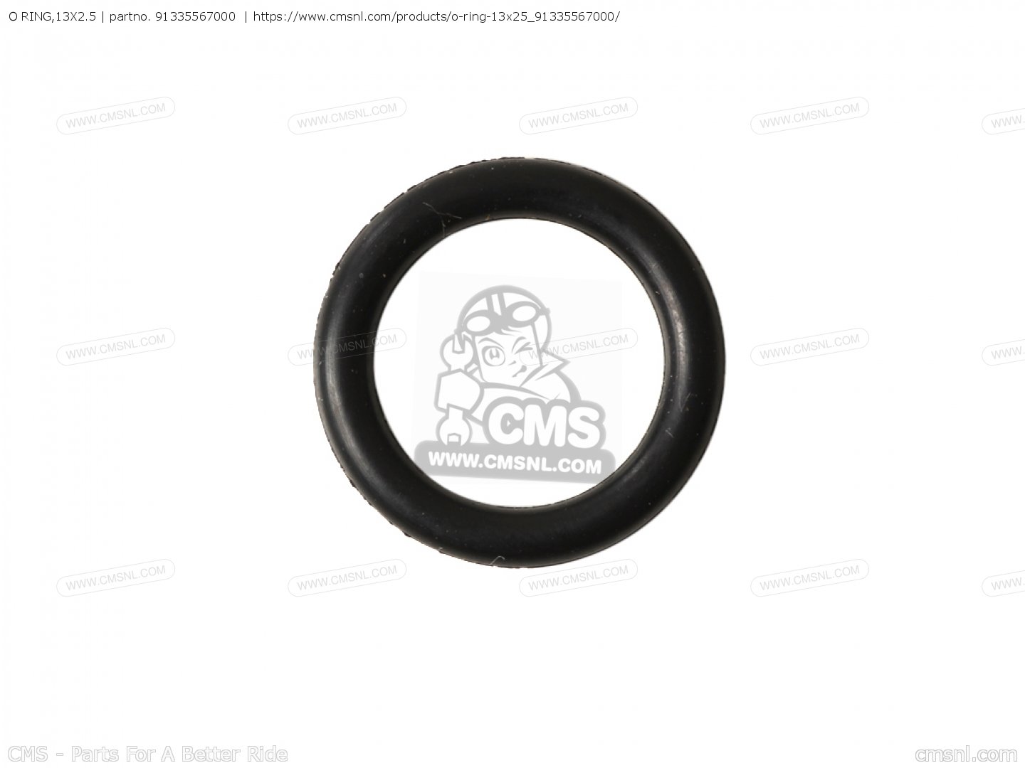 O RING,13X2.5をHondaに - CMSNLで注文