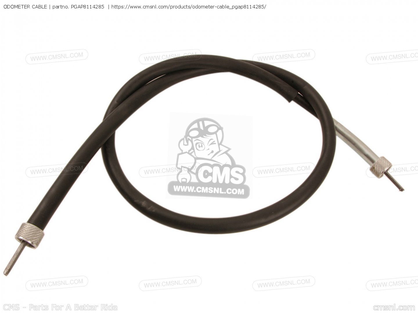 PGAP8114285 Odometer Cable Piaggio Group buy the AP8114285 at CMSNL