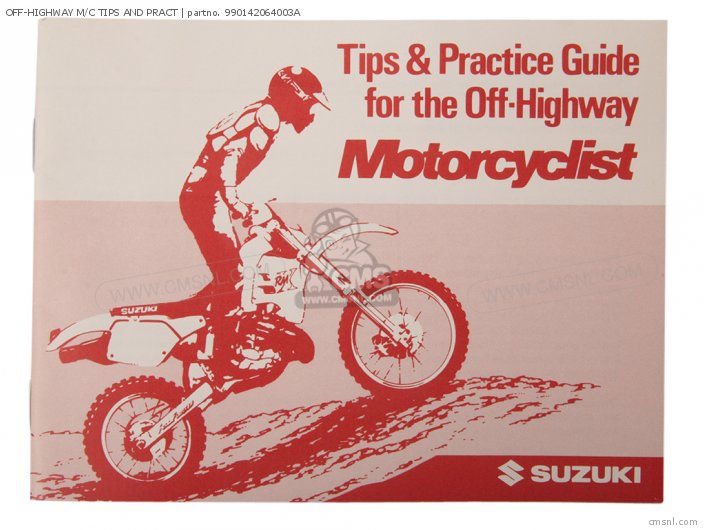 Suzuki OFF-HIGHWAY M/C TIPS AND PRACT 990142064003A