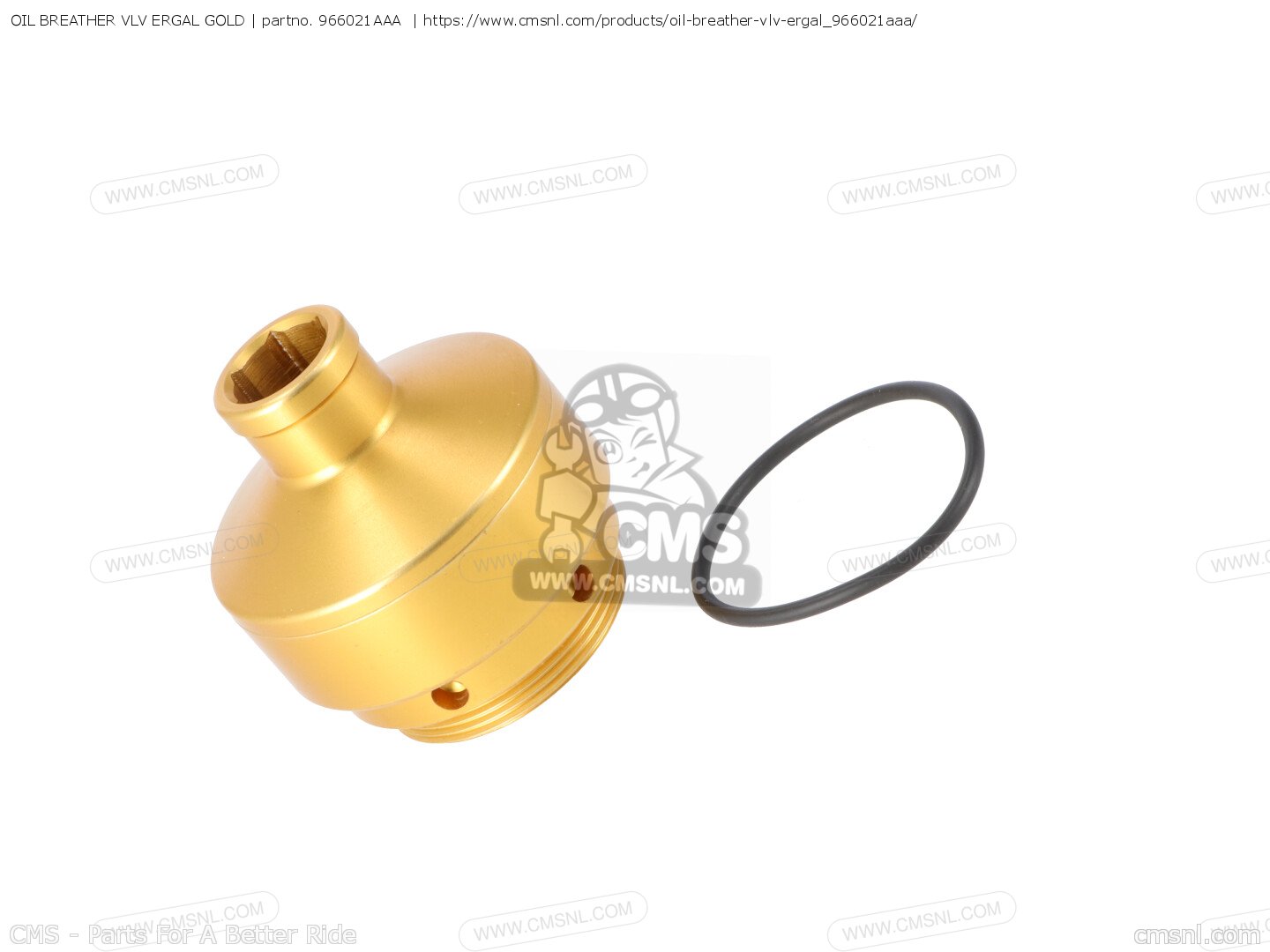 966021AAA Oil Breather Vlv Ergal Gold Ducati buy the 966021AAA at CMSNL