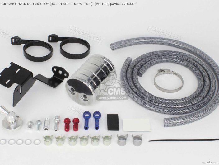 07050031 Oil Catch Tank Kit For Grom (jc 61130 + Jc 75100 ) (with