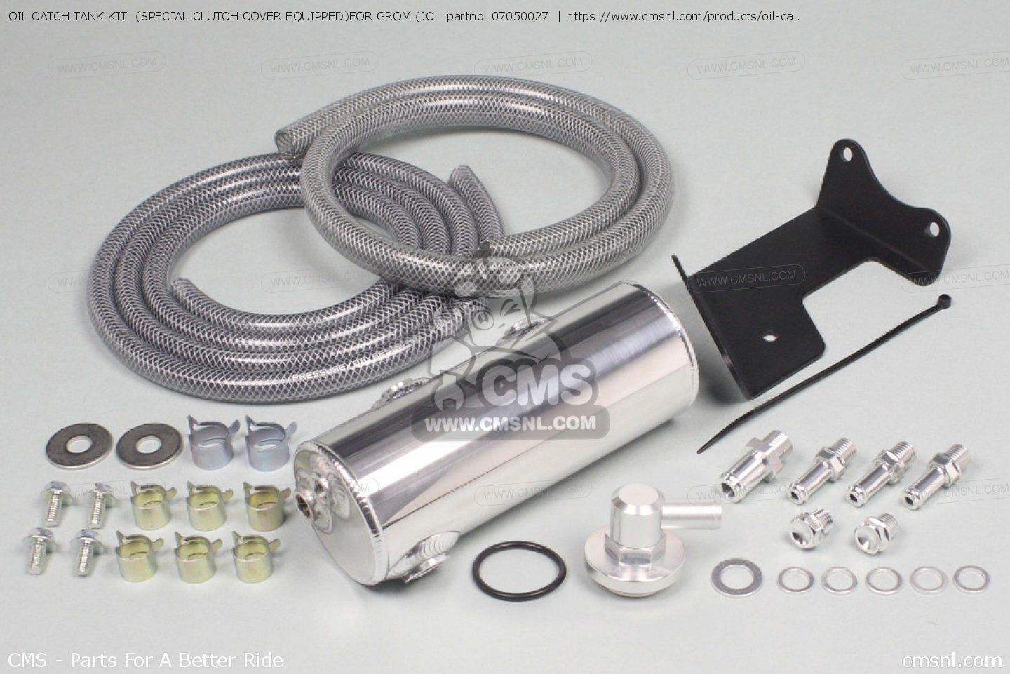 07050027 Oil Catch Tank Kit (special Clutch Cover Equipped)for Grom