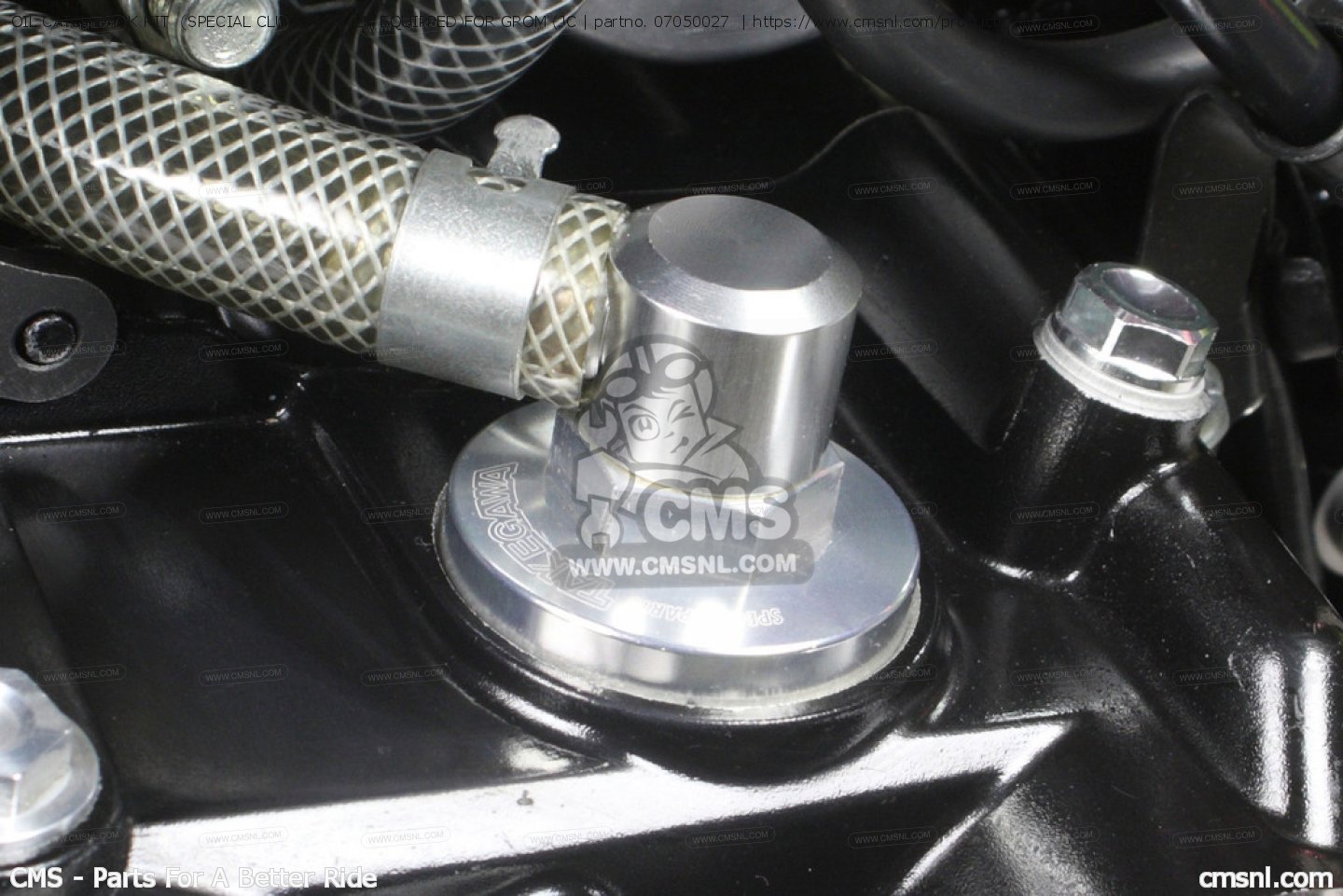 07050027 Oil Catch Tank Kit (special Clutch Cover Equipped)for Grom