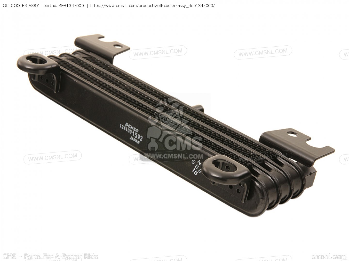 OIL COOLER ASSY for XJ600S 1998 4BRE PORTUGAL 284BR-300E1