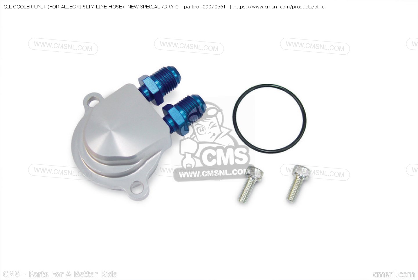 09070561 Oil Cooler Unit (for Allegri Slim Line Hose) New Special /dry C Takegawa buy the 09