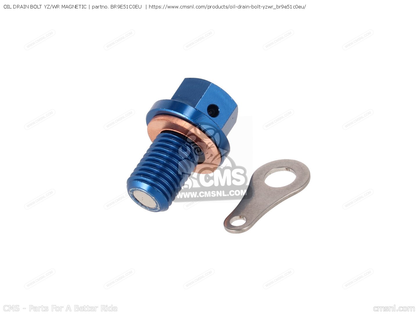 BR9E51C0EU Oil Drain Bolt Yz/wr Yamaha buy the BR9E51C0EU