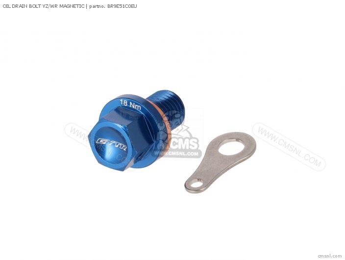 Yamaha OIL DRAIN BOLT YZ/WR MAGNETIC BR9E51C0EU Yamaha OIL DRAIN BOLT YZ/WR MAGNETIC BR9E51C0EU