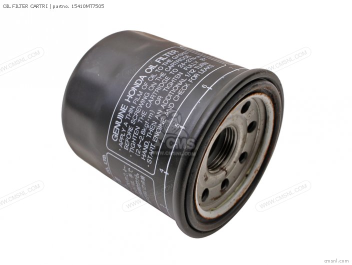 Honda OIL FILTER CARTRI 15410MT7505 Honda OIL FILTER CARTRI 15410MT7505