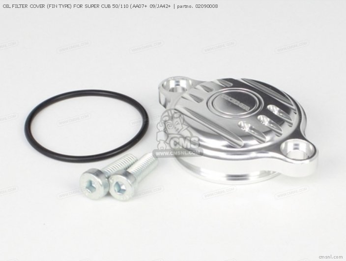 Oil Filter Cover (fin Type) For Super Cub 50/110 (aa07+ 09/ja42+ photo