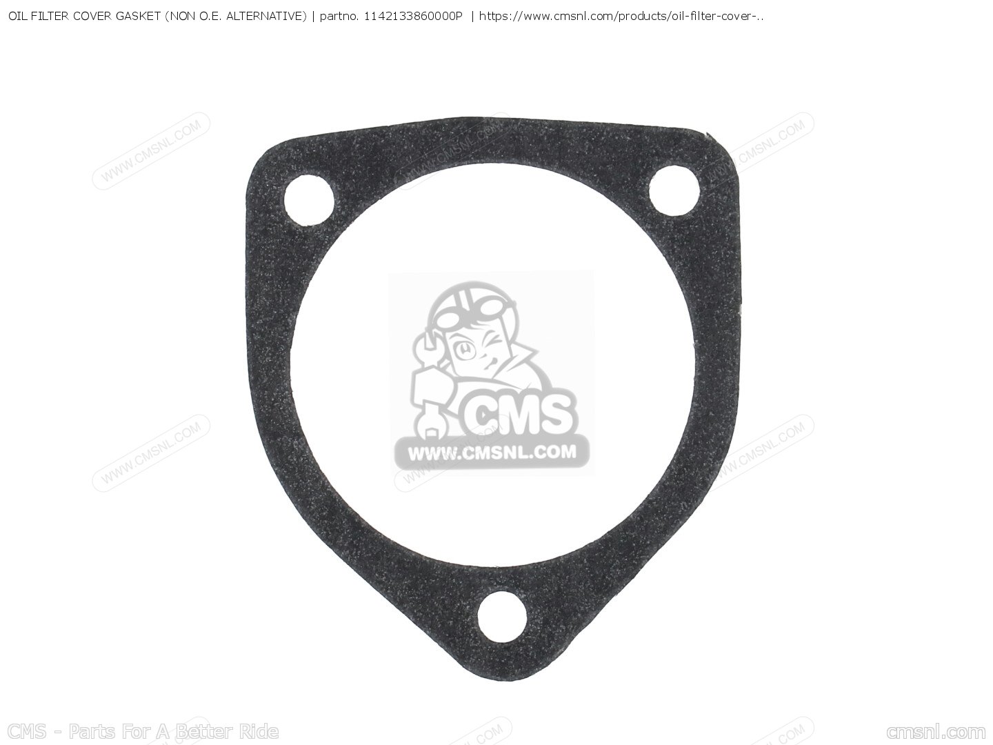 1142133860000P Oil Filter Cover Gasket (non O.e. Alternative