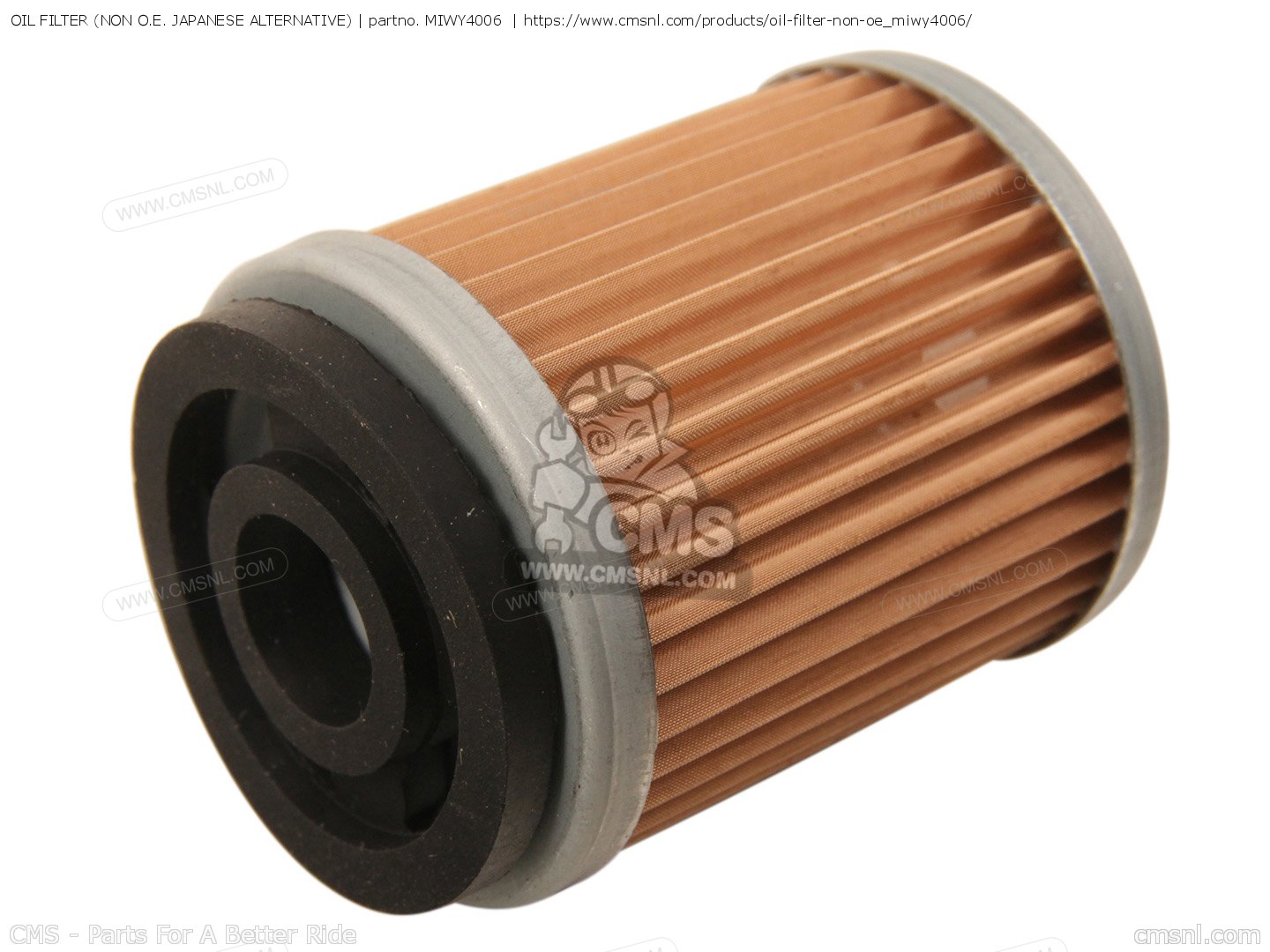 OIL FILTER (NON O.E. JAPANESE ALTERNATIVE) for XC125 1998 4KY7 SPAIN  284KY-300S1 - order at CMSNL