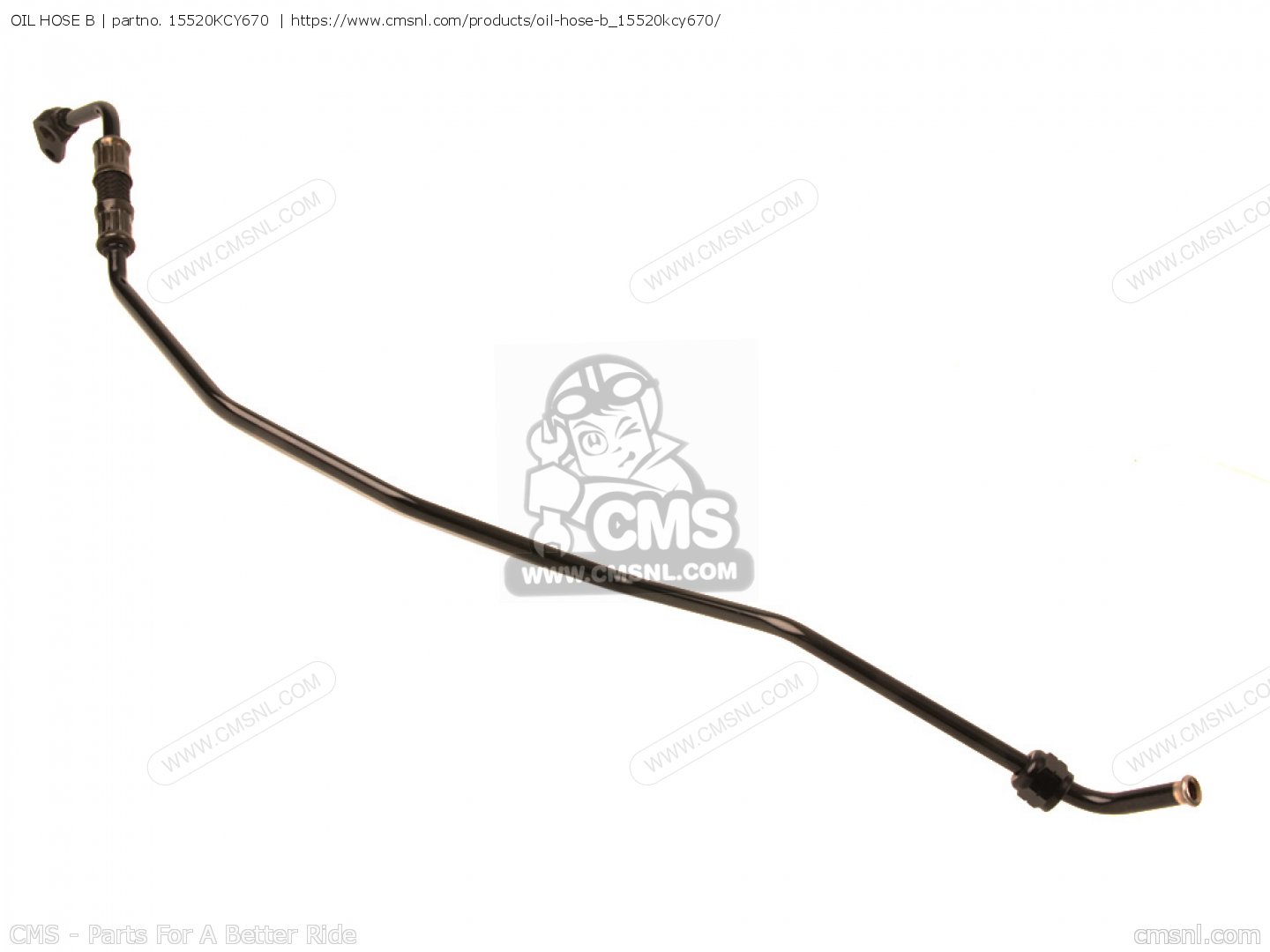 15520KCY670: Oil Hose B Honda - Buy The 15520-KCY-670 At CMSNL