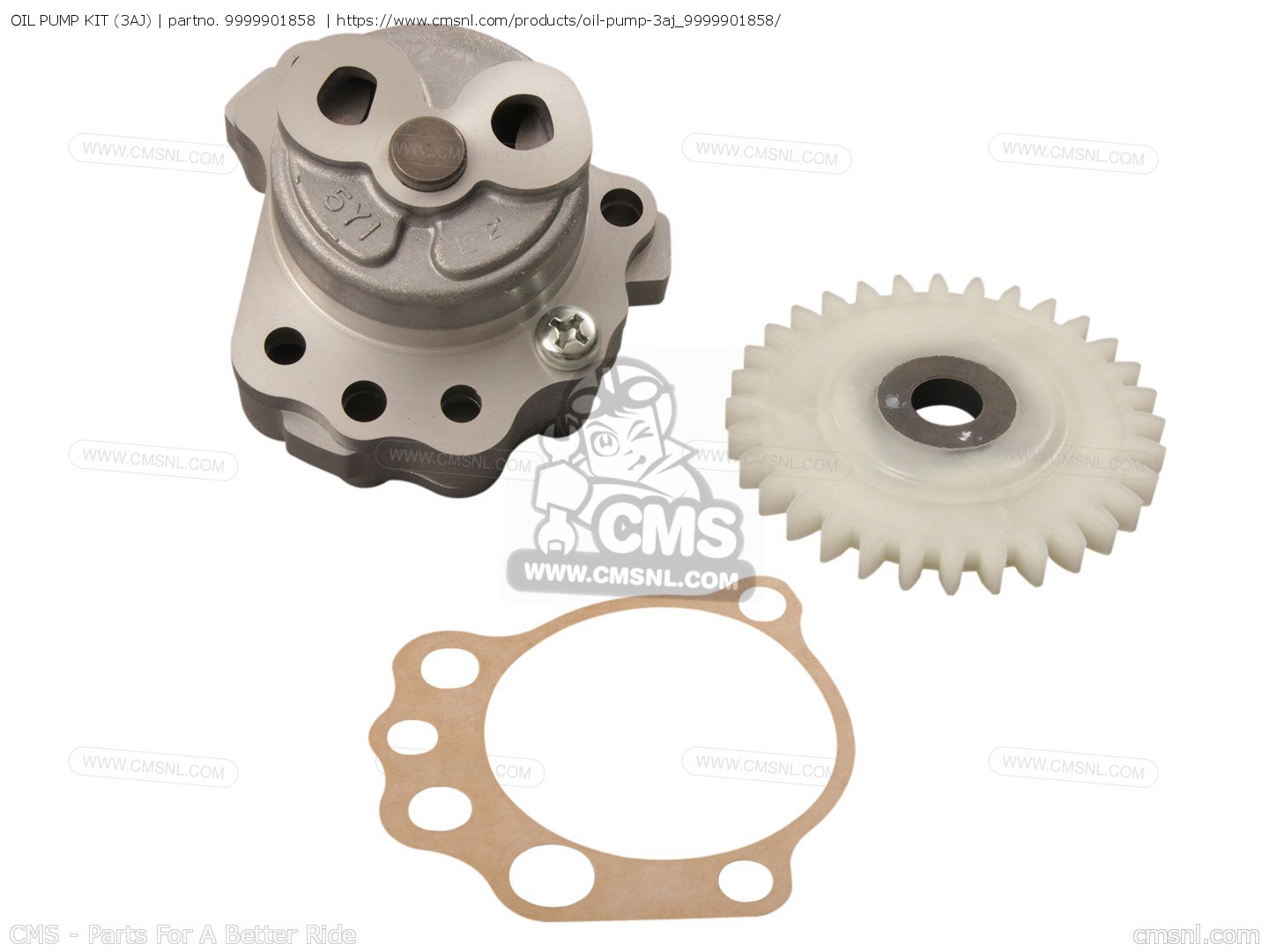 9999901858 Oil Pump Kit (3aj) Yamaha buy the 999990185800 at CMSNL