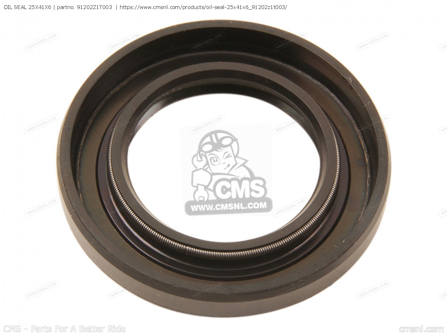 91202Z1T003: OIL SEAL 25X41X6 Honda - buy the 91202-Z1T-003