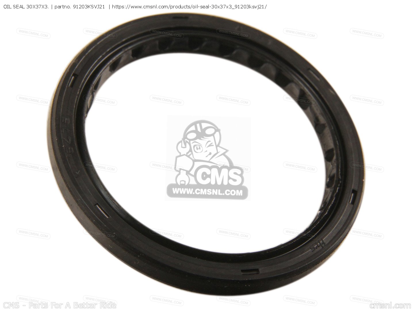 91203KSVJ21: OIL SEAL 30X37X3. Honda - buy the 91203-KSV-J21