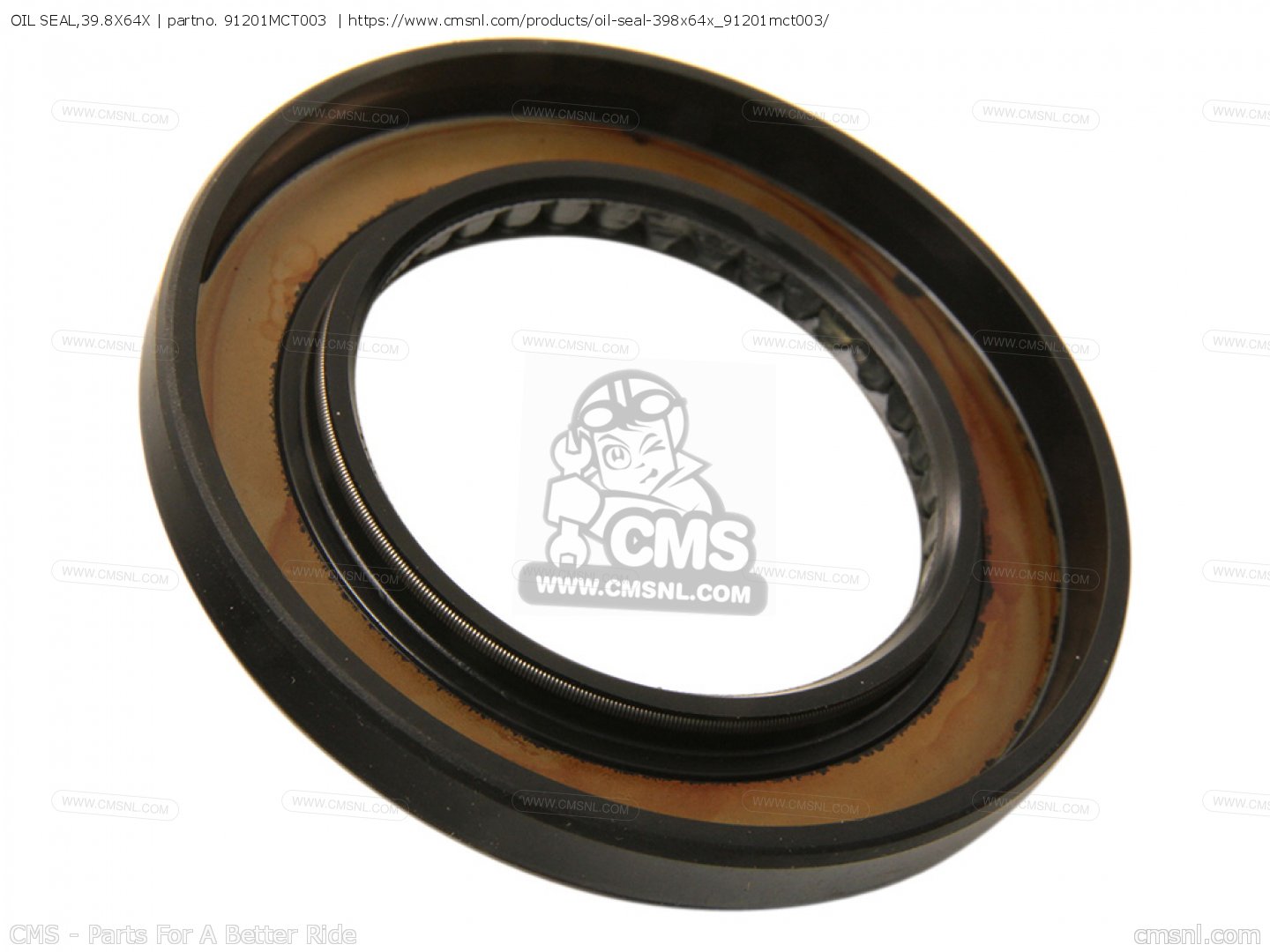 OIL SEAL,39.8X64X for FJS400A SILVER WING 2009 (9) SINGAPORE / ABS 