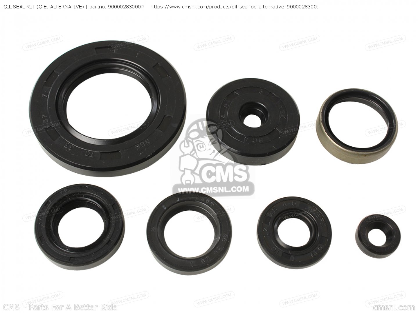 Product Number 09144 Oil Seal Kit *FREE SHIPPING* NEW Giant Industrial Parts 