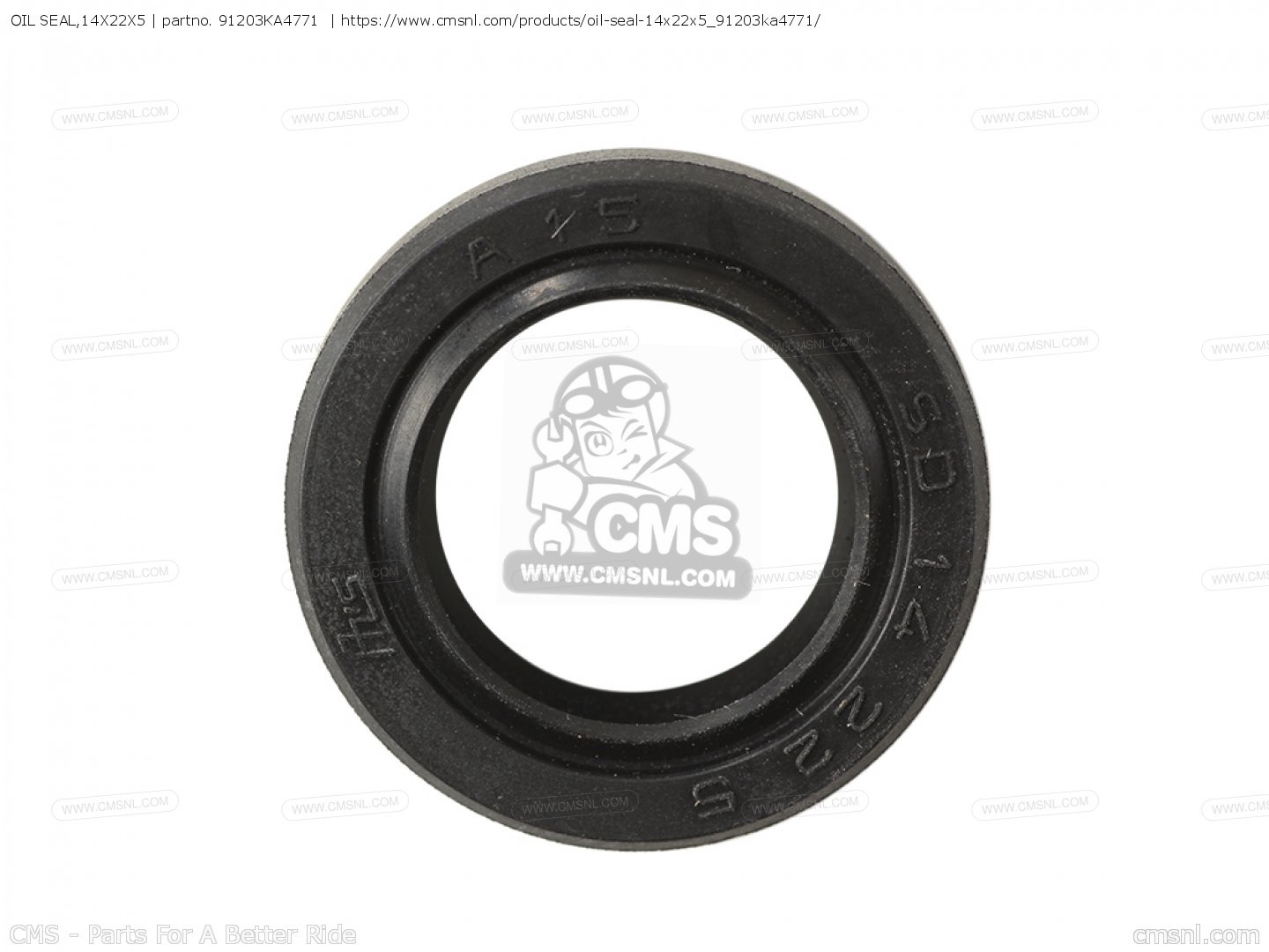 ９１２ Genuine Honda 91201-Z0T-801 Oil Crankshaft Seal OEM GX160