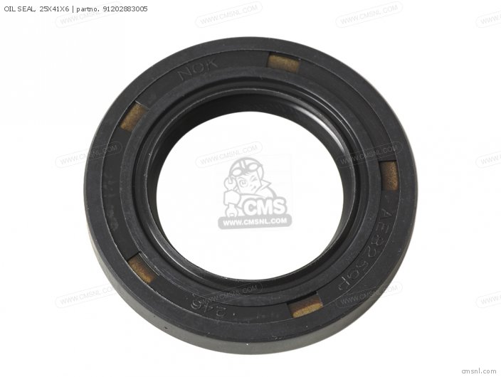 Oil Seal, 25x41x6 photo