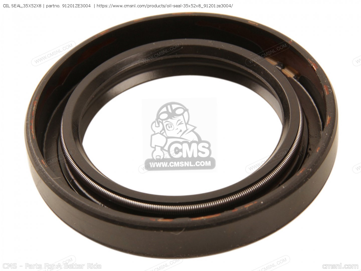 91201ZE3004: OIL SEAL,35X52X8 Honda - buy the 91201-ZE3-004