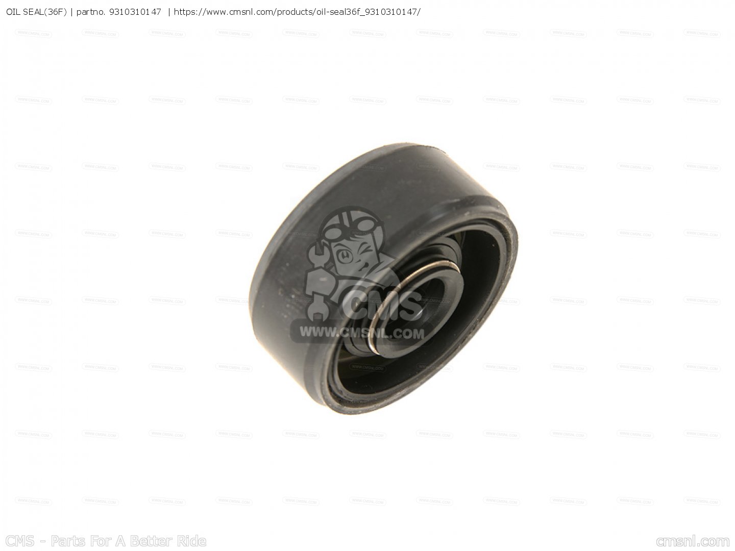 OIL SEAL (36F) for YZ125 2002 (2) USA - order at CMSNL