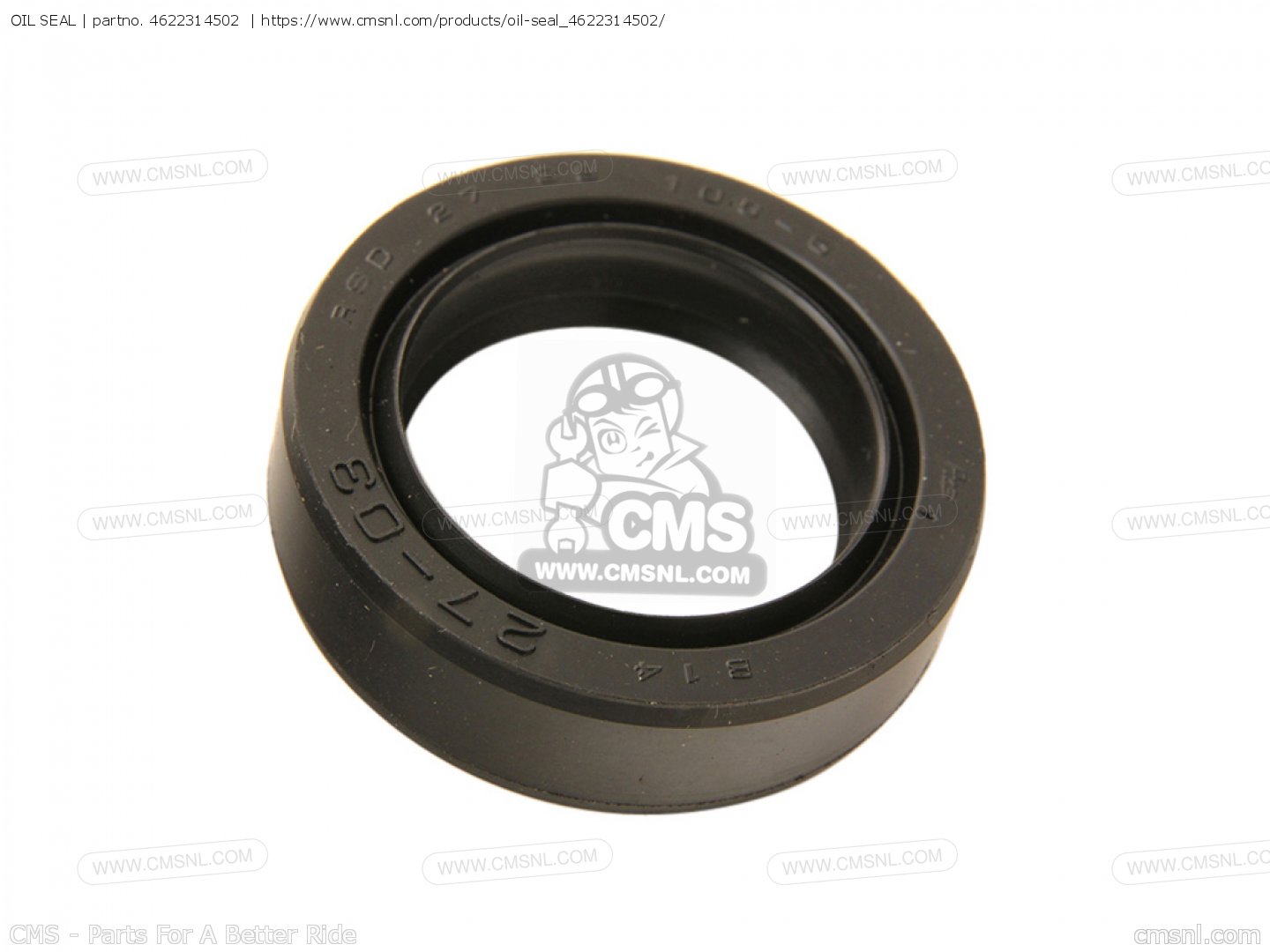 OIL SEAL for YZ80 COMPETITION 1977 USA - order at CMSNL