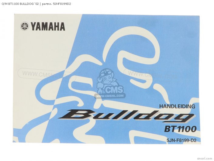 Yamaha O/M BT1100 BULLDOG 02 5JNF8199D2