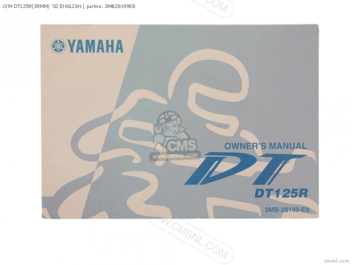 Yamaha O/M DT125R(3RMM) 02 ENGLISH 3MB28199E8