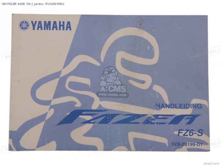 Yamaha OM FAZER 600S 04 5VX28199D1