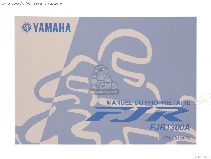 Yamaha OM FJR1300A/AP 06 3P628199F0