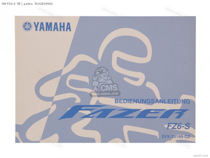 Yamaha OM FZ6-S '05 5VX28199G2